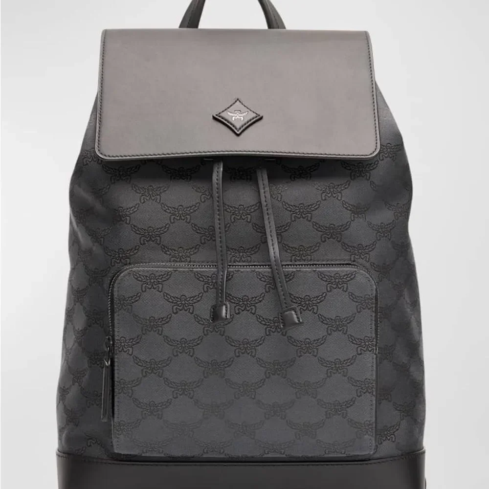 Brand new Mcm Black Backpack / travel bag / diaper bag etc fits laptop